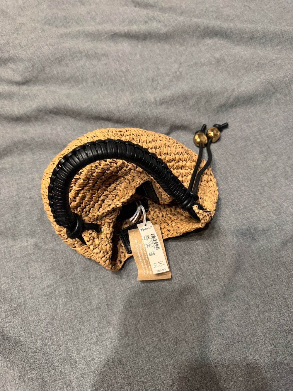 Madewell Camren Straw Mini Bag - new with tags - Picture 5 of 6